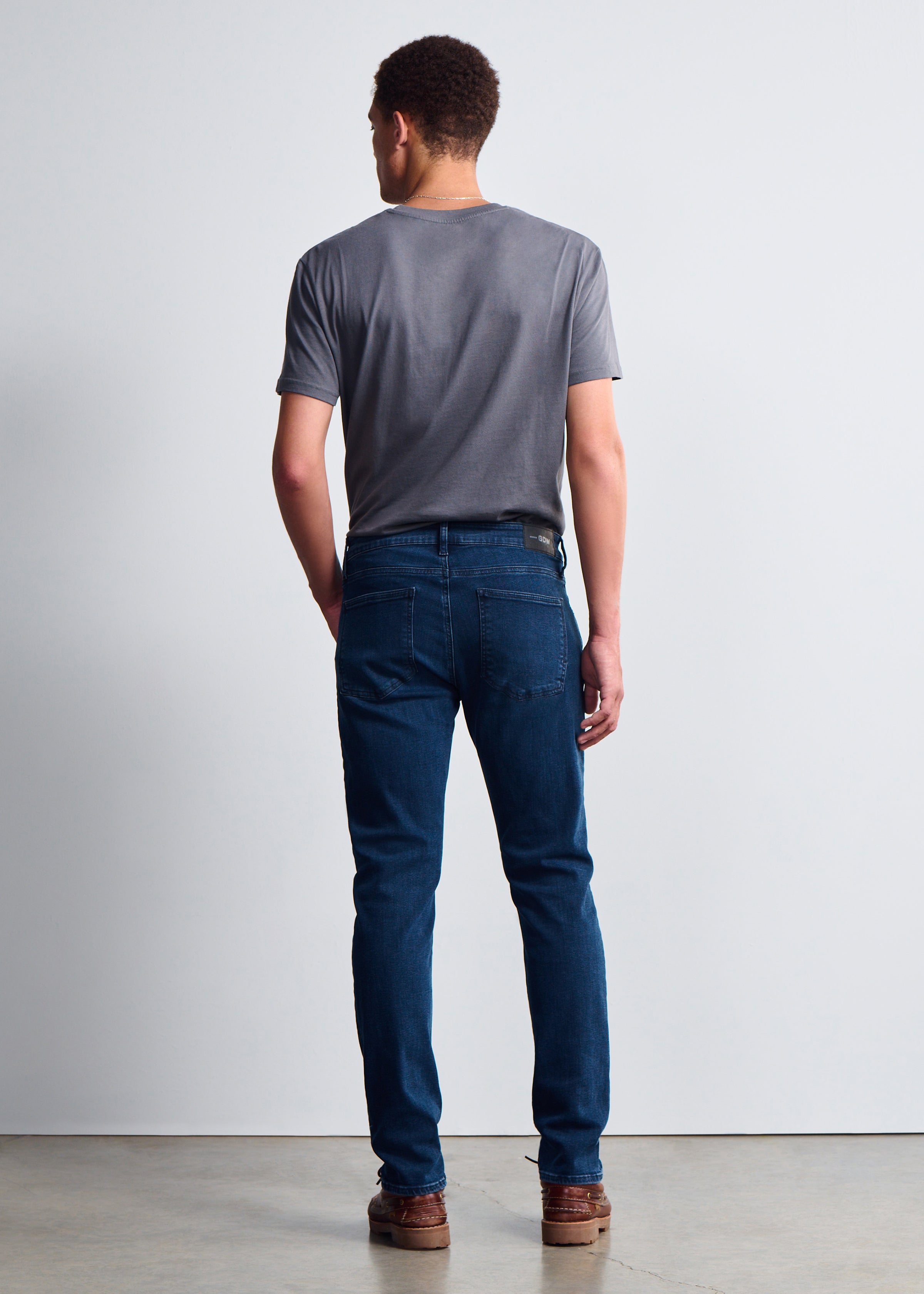 General Denim Works Ride Slim Leg Jeans In Midnight Denim