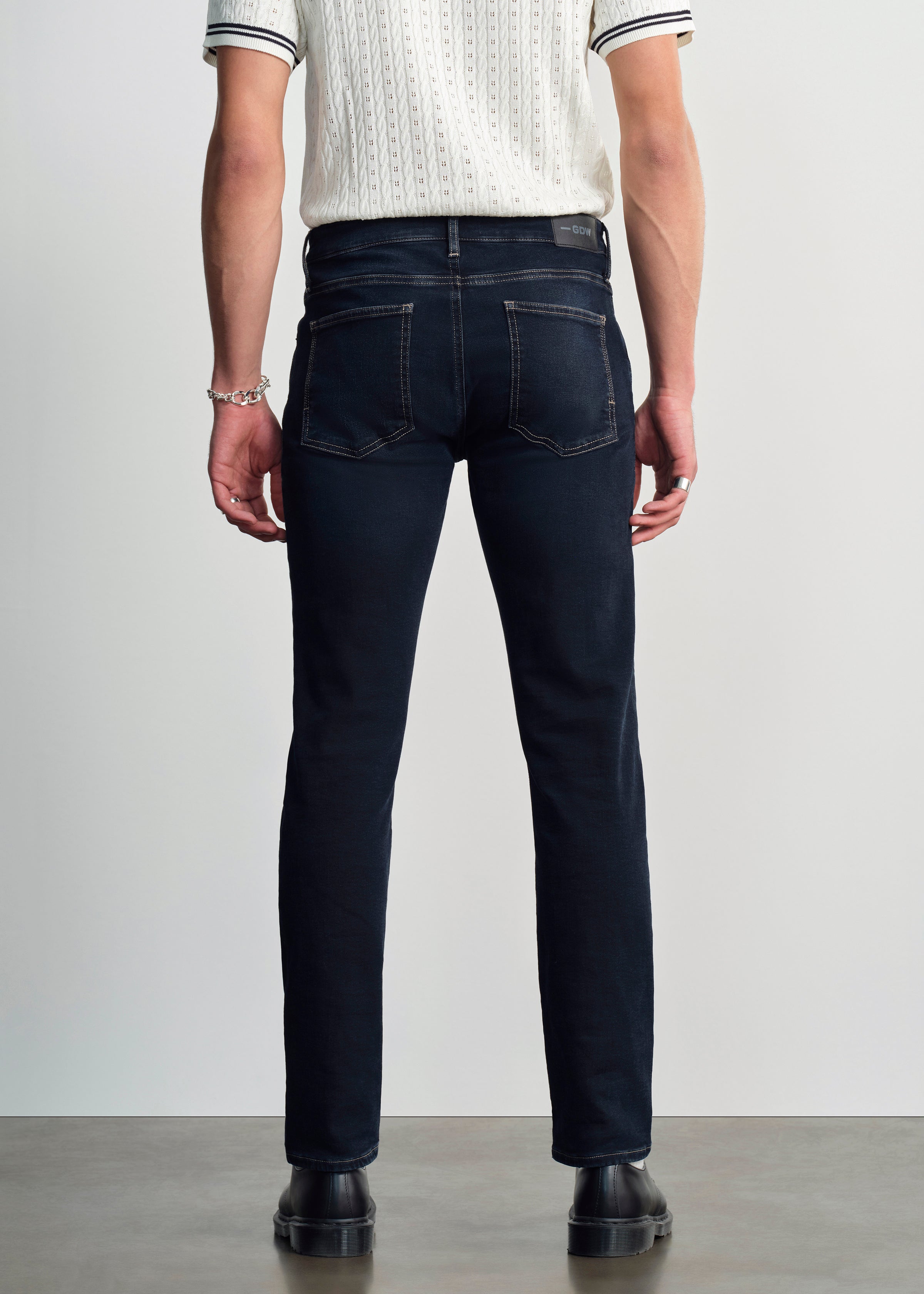 Harlem Ultra-Slim Coated Zip Jeans | GUESS Factory